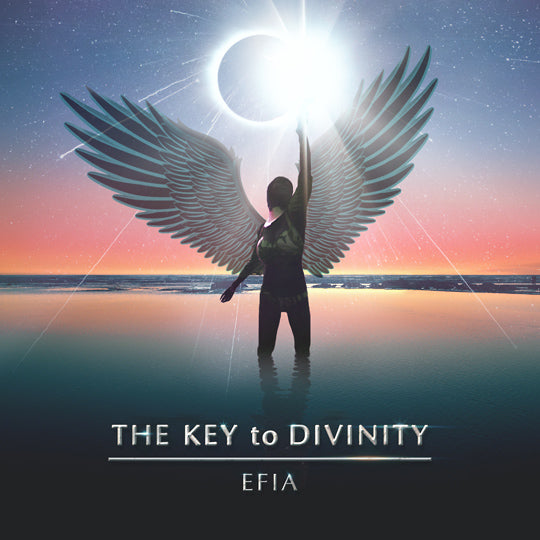 Guided meditation album by Efia, spiritual and healing audio journey with light language, breath work and toning